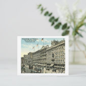 Strawbridge & Clothiers、フィラデルフィア1919ヴィンテージ ポストカード (スタンド正面)