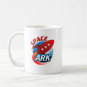 Strawdogのスタジオの宇宙の避難所のマグ コーヒーマグカップ (左)
