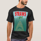 Straws retro tシャツ (正面)
