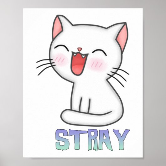 Stray Game - Stray - Stray Cat - Stray Cat Game! C ポスター (正面)