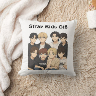 Stray Kids Anime Graphic  クッション