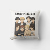 Stray Kids Anime Graphic  クッション (正面)