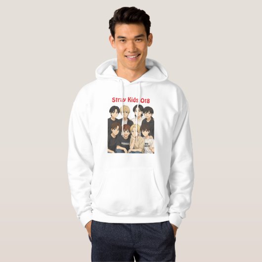 Stray Kids Ot8 Hoodies パーカ (正面フル)