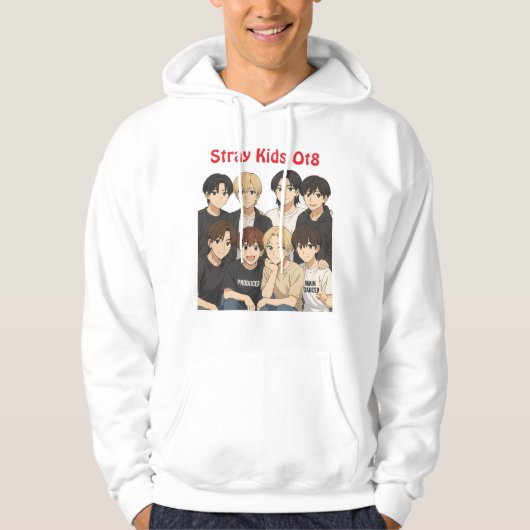 Stray Kids Ot8 Hoodies パーカ (正面)