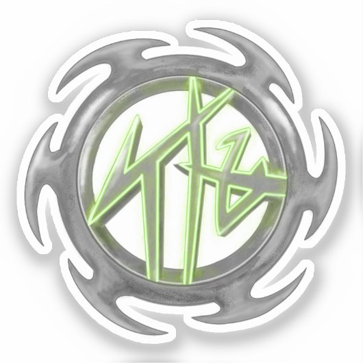 Stray Kids (SKZ) BLEEP beyblade sticker シール (正面)