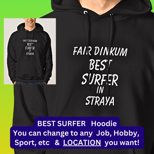 Strayaのフェア最高のDinkum SURFER パーカ