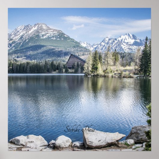 Strbske Pleso, High Tatras, Slovakia, ポスター (正面)