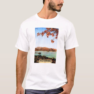 STREA BORMEO Bormeen Island Old Italy ENIT Ad Tシャツ