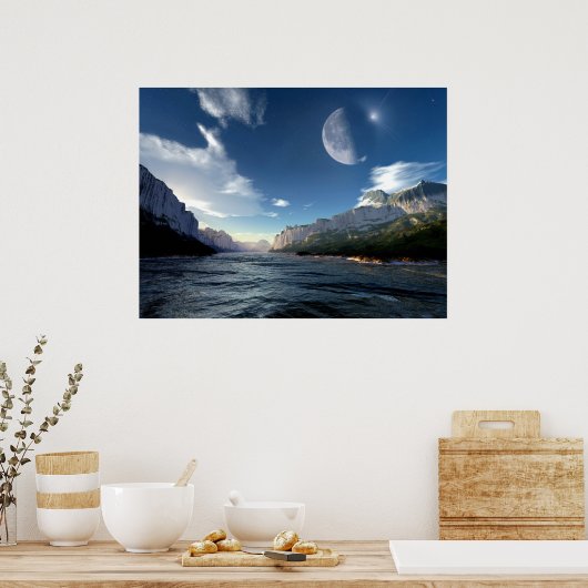 StreamまたはFirst Interstellar ポスター (キッチン)