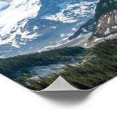 Stream along Icefields Parkway Highway 93 - Canada ポスター (角)