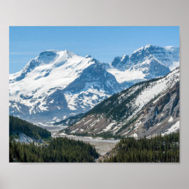 Stream along Icefields Parkway Highway 93 - Canada ポスター