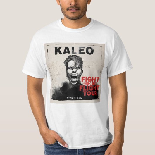 「Stream KALEO music（カレオ音楽のストリーミング）」 Tシャツ (正面)