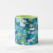 Stream of Life Mixed Media Mosaic マグカップ (中央)