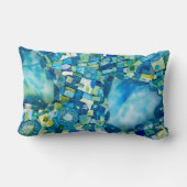 Stream of Life Mixed Media Mosaic ランバークッション (裏面)