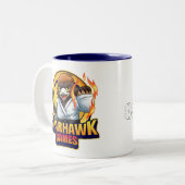 #streamer SparhawkGamesマグ ツートーンマグカップ (正面左)