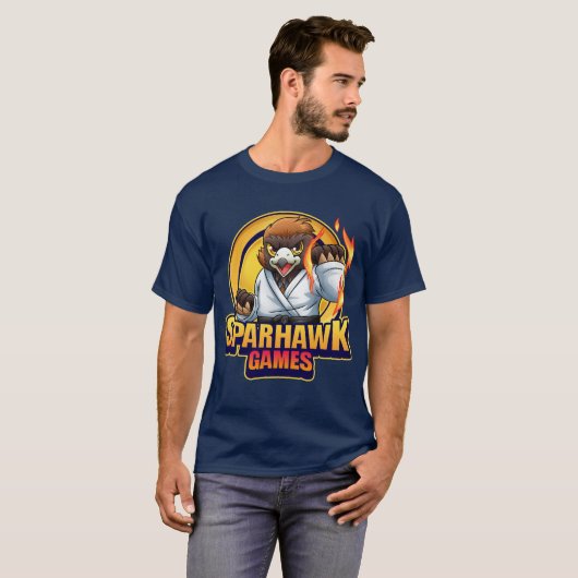 #streamer SparhawkGames Tee Tシャツ (正面フル)