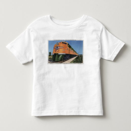 Streamliner "ミルウォーキーへの400" トドラーTシャツ (正面)