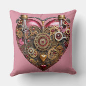 Streampunk Heart Ruby Valentine クッション (裏面)