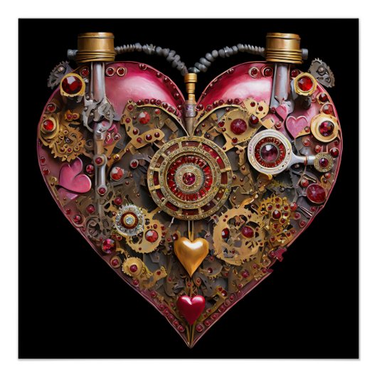 Streampunk Heart Ruby Valentine ポスター (正面)