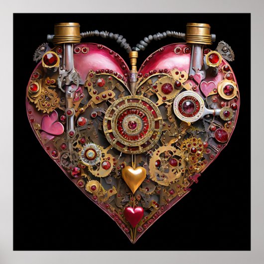 Streampunk Heart Ruby Valentine ポスター (正面)