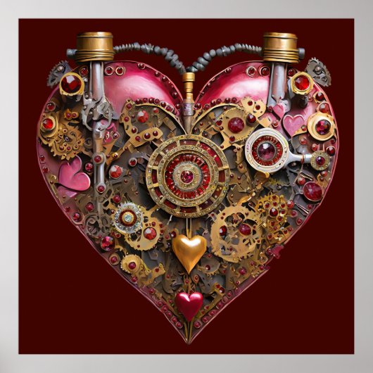 Streampunk Heart Ruby Valentine ポスター (正面)