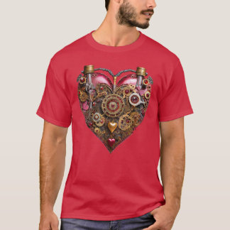 Streampunk Heart Ruby Valentine Tシャツ
