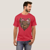 Streampunk Heart Ruby Valentine Tシャツ (正面フル)