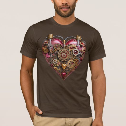 Streampunk Heart Ruby Valentine Tシャツ (正面)