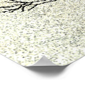 Streamsで植えられた木の聖なる書物、 経典 ポスター (角)