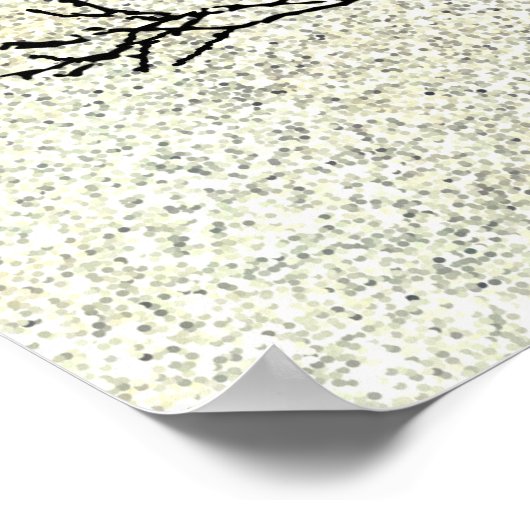 Streamsで植えられた木の聖なる書物、 経典 ポスター (角)