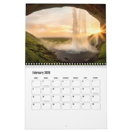 Streamsカレンダ カレンダー (2月 2026)