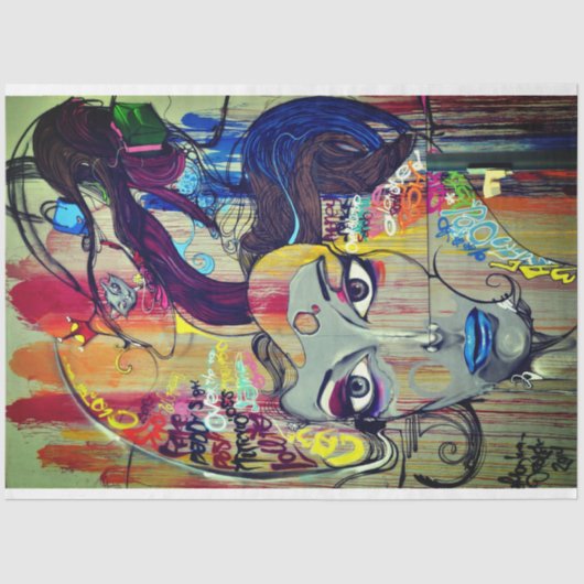 Street art 薄葉紙 (正面)