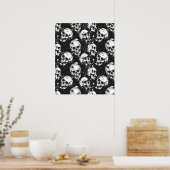 Street Art Skull Poster Design A26 ポスター (キッチン)