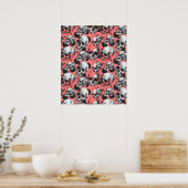 Street Art Skull Poster Design A30 ポスター (キッチン)