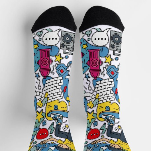 Street atmosphere ソックス (上部)