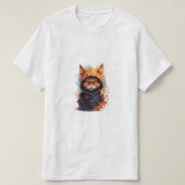 Street cat warrior oragen hodie tシャツ (デザイン正面)