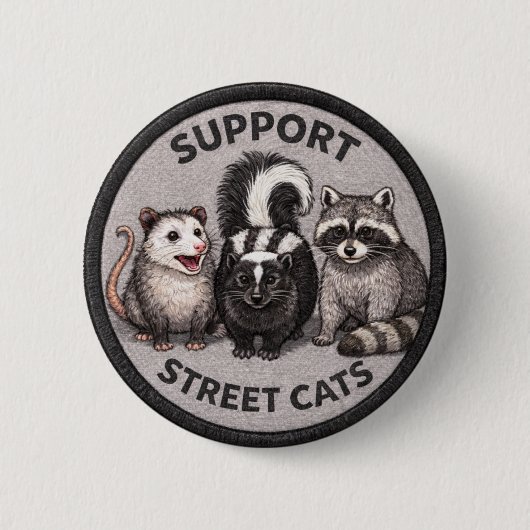 Street Cats 缶バッジ (正面)