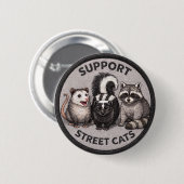 Street Cats 缶バッジ (正面&裏面)