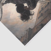 Street Dancers with Swirling Music Decoupage 薄葉紙 (詳細)