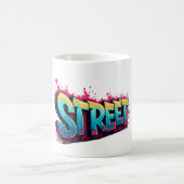 “Street Dreams” “City Speaks” “Urban Pulse” “Concr コーヒーマグカップ (中央)