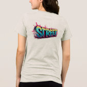 “Street Dreams” “City Speaks” “Urban Pulse” “Concr トライブレンドＴシャツ (裏面)
