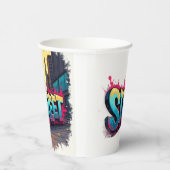 “Street Dreams” “City Speaks” “Urban Pulse” “Concr 紙コップ (右)