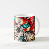 Street Hustle Urban King Premium Glossy Poster コーヒーマグカップ (正面右)