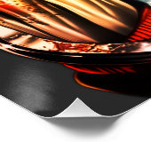 Street Hustle Urban King Premium Glossy Poster ポスター (コーナー)