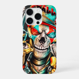 Street Hustle Urban King Premium Glossy Poster iPhone 16 Proケース