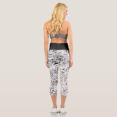 Street Map of Rome Leggings カプリレギンス (裏面)