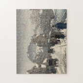 Street of Edinburgh in Winter ジグソーパズル (縦)