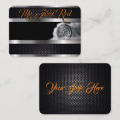 Street Rod氏 名刺 (正面/裏面)