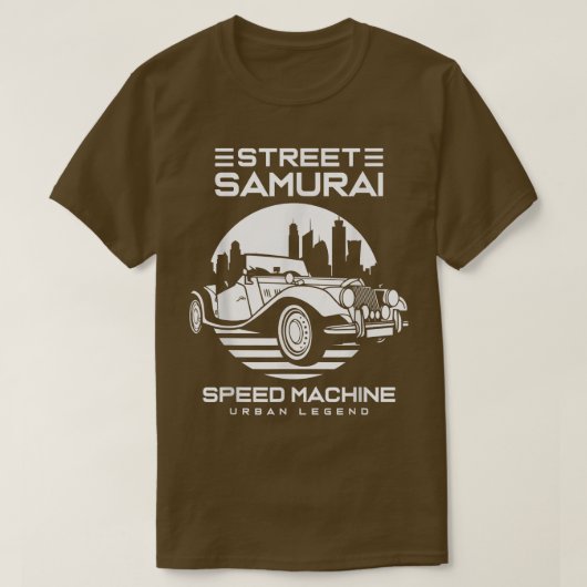 Street samurai speed machine urban legend  (2) tシャツ (デザイン正面)