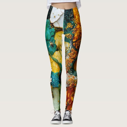 Street-style activewear Leggings レギンス (正面)